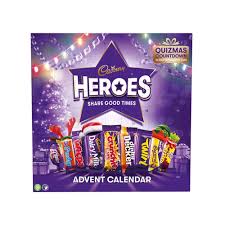 Cadburys Heroes Advent Calendar LONDON PRIDE BRITISH SHOP